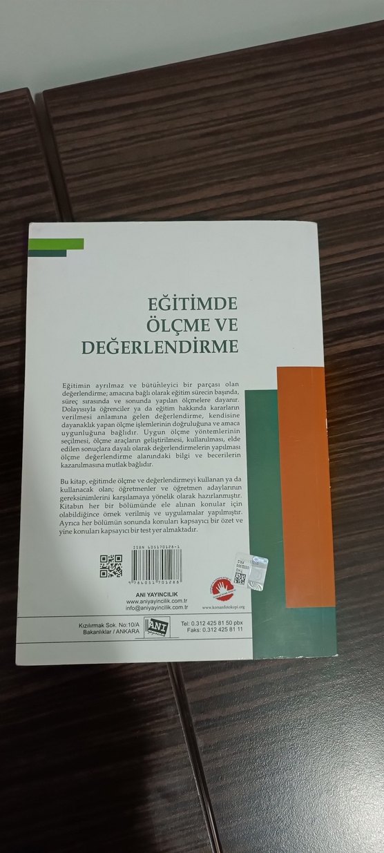 Eğitimde Ölçme ve Değerlendirme Kitabı - Görsel 2