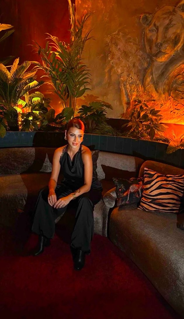 Siyah Salaş Kadın Uzun Saten Pantolon - Görsel 4