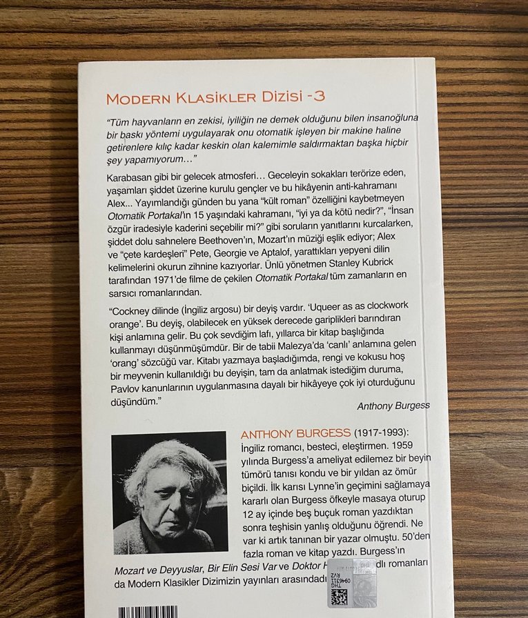 Anthony Burgess - Otomatik Portakal - Görsel 2