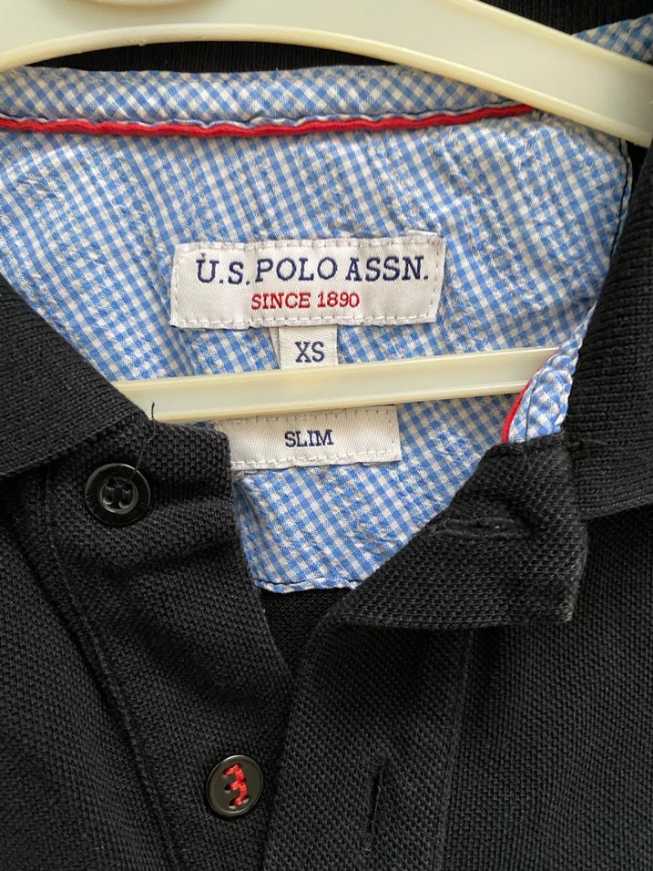 Siyah Düğmeli Erkek Polo Tişört - Görsel 2