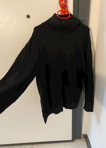 Siyah Balıkçı Yaka Erkek Triko - Görsel 3