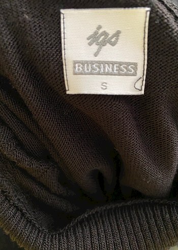 Siyah Boğazlı Triko Kazak - Görsel 3