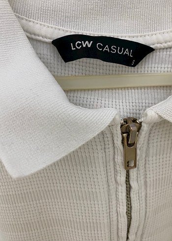 Düğmeli Beyaz Erkek Polo Tişört - Görsel 4