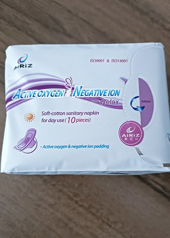 Tiens Airiz Hijyenik Ped 10luk gündüz pedi - Görsel 2