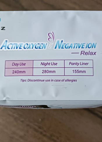 Tiens Airiz Hijyenik Ped 10luk gündüz pedi - Görsel 3