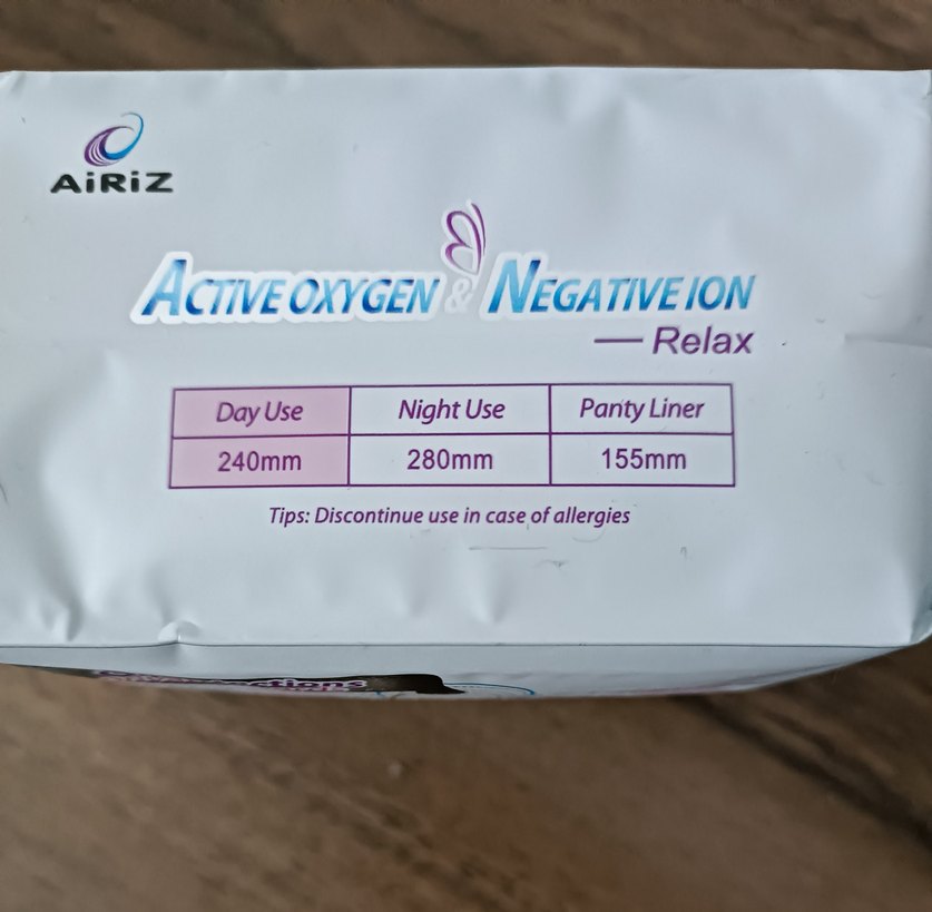 Tiens Airiz Hijyenik Ped 10luk gündüz pedi - Görsel 3