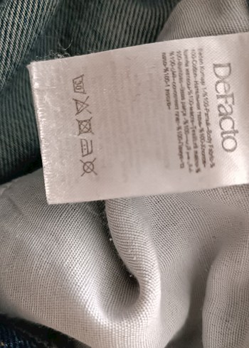 Kadın Mavi Rahat Kesim Kot Pantolon - Görsel 6