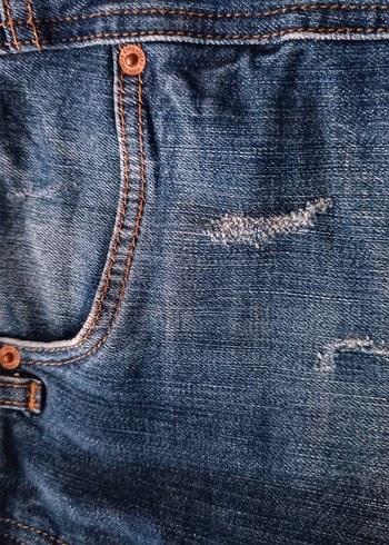 Vero Moda Boyfriend Mavi Kadın Kot Pantolon - Görsel 5