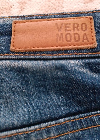 Vero Moda Boyfriend Mavi Kadın Kot Pantolon - Görsel 9