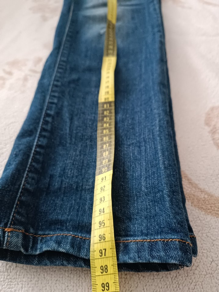 Vero Moda Boyfriend Mavi Kadın Kot Pantolon - Görsel 4