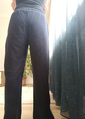 Laciverti Yan Şeritli Eşofman Altı - Görsel 3