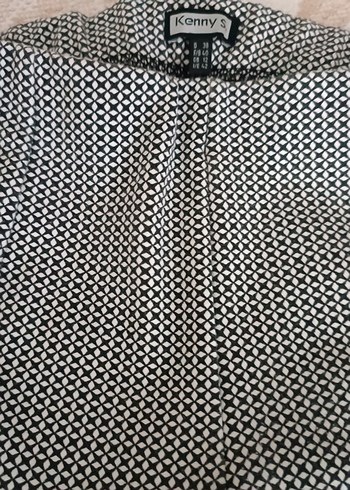 Gri Yılan Desenli Kemerli Dar Kesim Pantolon - Görsel 6