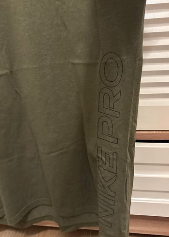 Nike Haki Kısa Kollu Erkek Tişört - Görsel 3