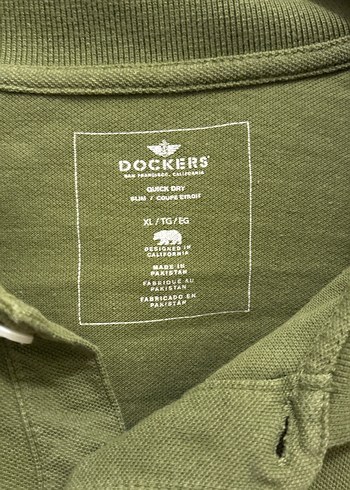 Düğmeli Yeşil Keten Erkek Polo Tişört - Görsel 2