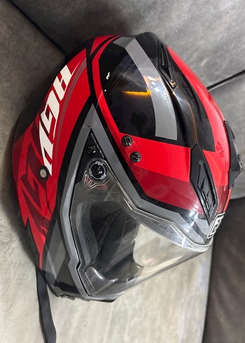 Kırmızı AGV Motor Kaskı - Görsel 4