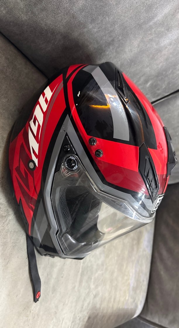 Kırmızı AGV Motor Kaskı - Görsel 4