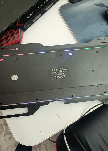 Çok Renkli RGB Aydınlatmalı GOMA Klavye - Görsel 2