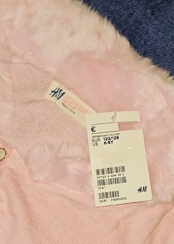 Kız Çocuk Pembe Kürklü Bolero - Görsel 2