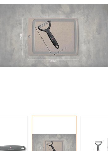 Victorinox Siyah Sebze Soyacağı - Görsel 3