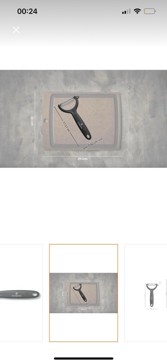 Victorinox Siyah Sebze Soyacağı - Görsel 3