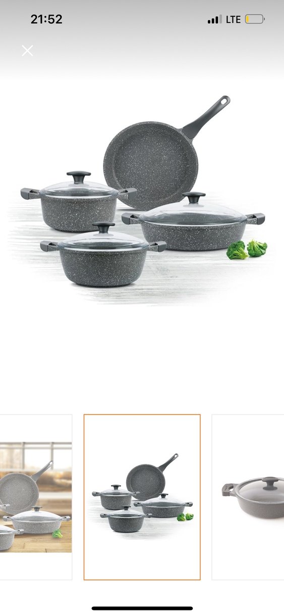 ThermoAD 7 Parça Tencere Seti - Görsel 3