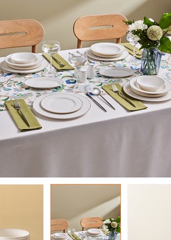 Karaca Elegance Bone Lexi 53 Parça 12 Kişilik Yemek Takımı Platn - Görsel 9