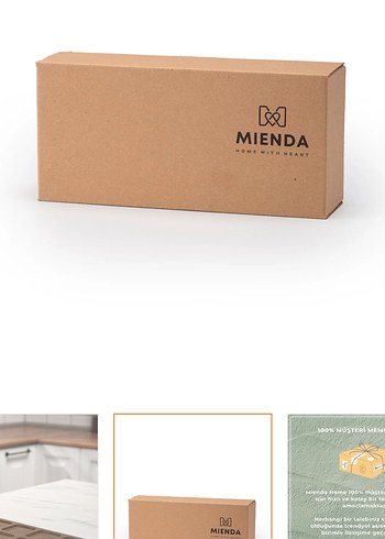 Mienda Home 8li Ahşap Standlı Cam Baharat Seti - Görsel 7