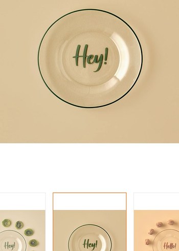 Bella Maison Çok Renkli Hello Pasta Tabağı 12 adet - Görsel 6