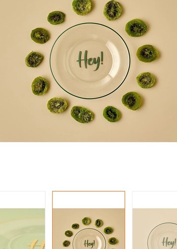 Bella Maison Çok Renkli Hello Pasta Tabağı 12 adet - Görsel 5