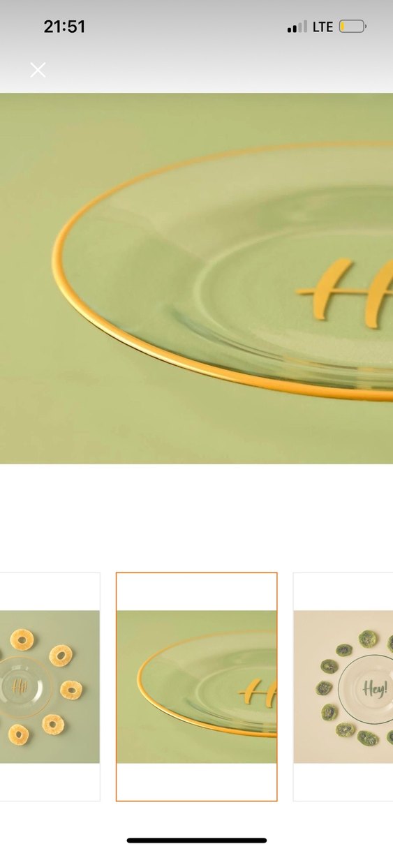 Bella Maison Çok Renkli Hello Pasta Tabağı 12 adet - Görsel 4