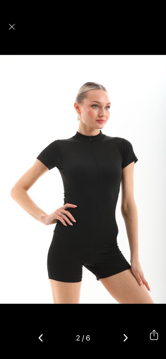 Kadın spor Yüzücü Deniz-Havuz Tulumu Önden fermuarlı - Görsel 2