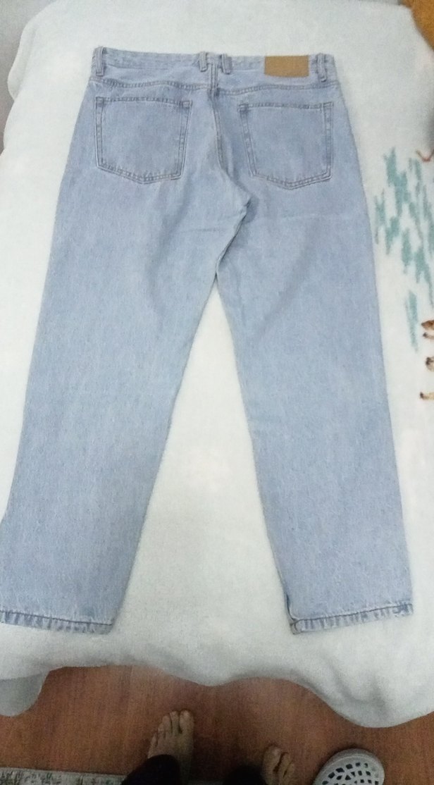 Erkek Mavi  Denim Pantolon - Görsel 2