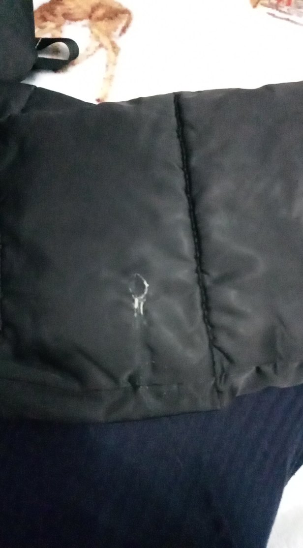 Fermuarlı Siyah Kadın Kışlık Mont - Görsel 3