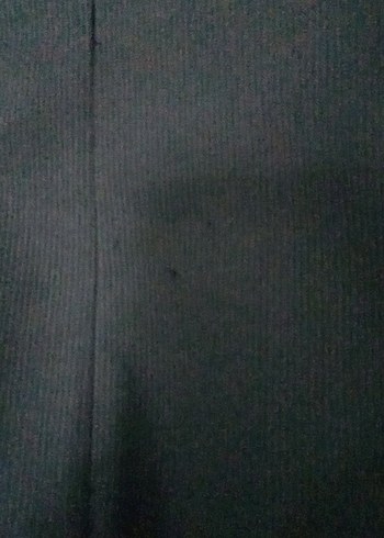 Kemerli Siyah Midi Ofis Elbisesi - Görsel 3