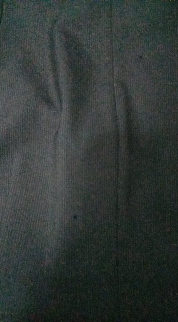 Kemerli Siyah Midi Ofis Elbisesi - Görsel 2