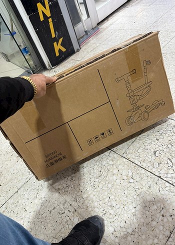 Pastel Mavi Çocuk Scooter'ı - Görsel 2