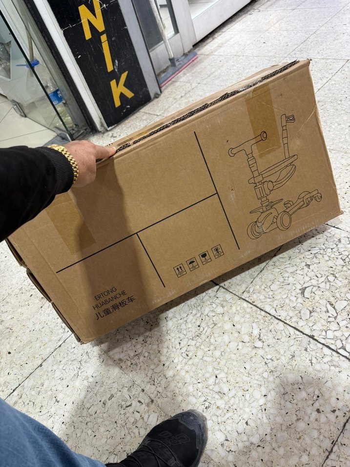 Pastel Mavi Çocuk Scooter'ı - Görsel 2