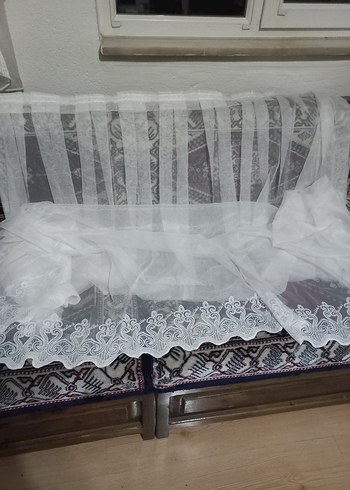 İşlemeli Beyaz Perde - Görsel 7