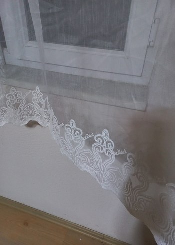 İşlemeli Beyaz Perde - Görsel 10