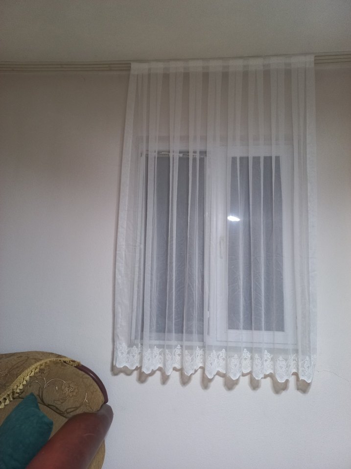 İşlemeli Beyaz Perde - Görsel 3