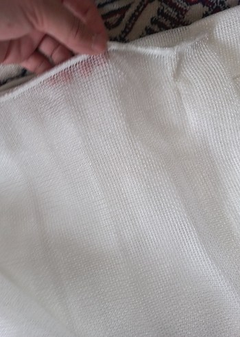 3 adet tül perde pilesiz - Görsel 4