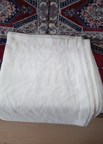 3 adet tül perde pilesiz - Görsel 3