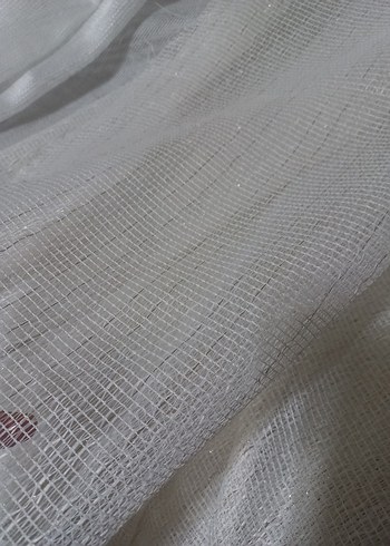 3 adet tül perde pilesiz - Görsel 9