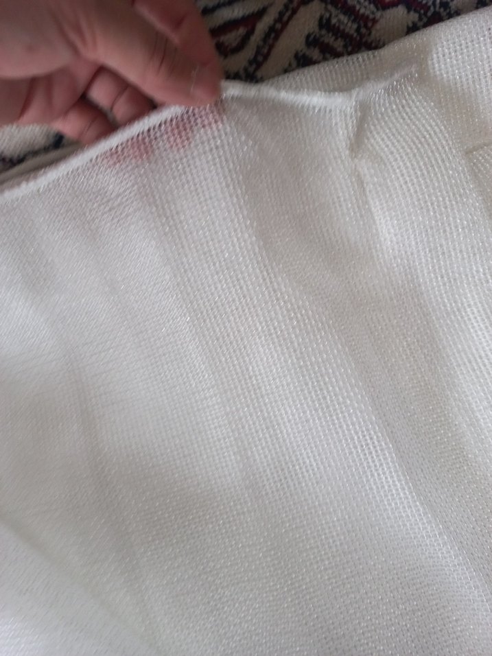 3 adet tül perde pilesiz - Görsel 4