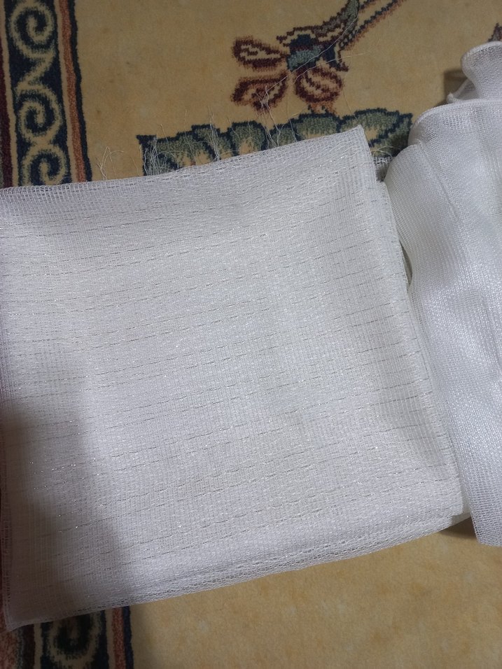 3 adet tül perde pilesiz - Görsel 5