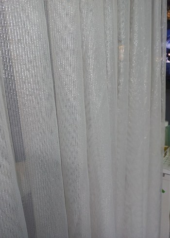 Beyaz Düz tul Perde - Görsel 6