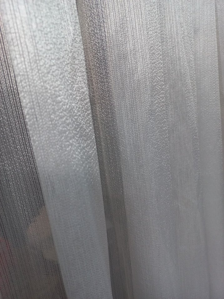 Beyaz Düz tul Perde - Görsel 4