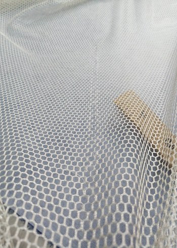 Çağdaş Beyaz Tül Perde file - Görsel 3