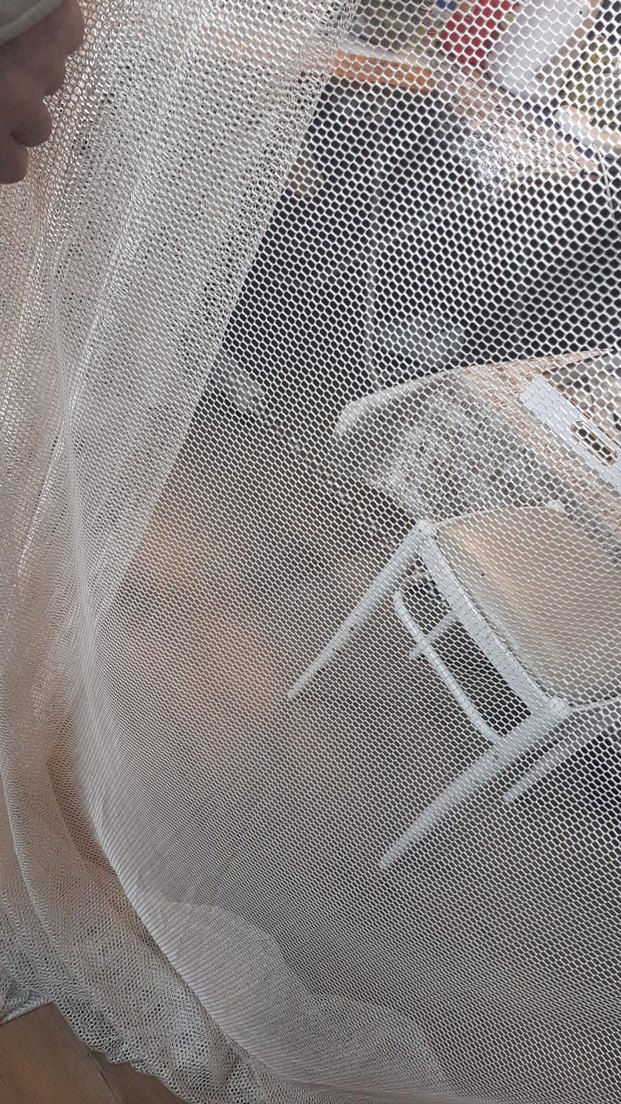 Çağdaş Beyaz Tül Perde file - Görsel 4