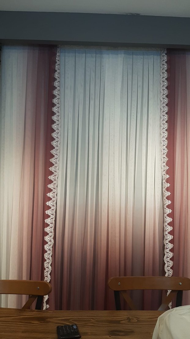 modern tül perde - Görsel 2